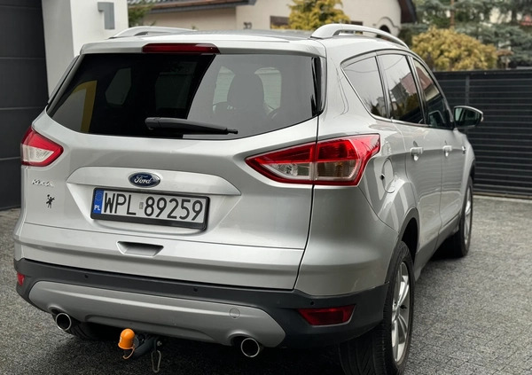 Ford Kuga cena 43500 przebieg: 219000, rok produkcji 2013 z Płock małe 631